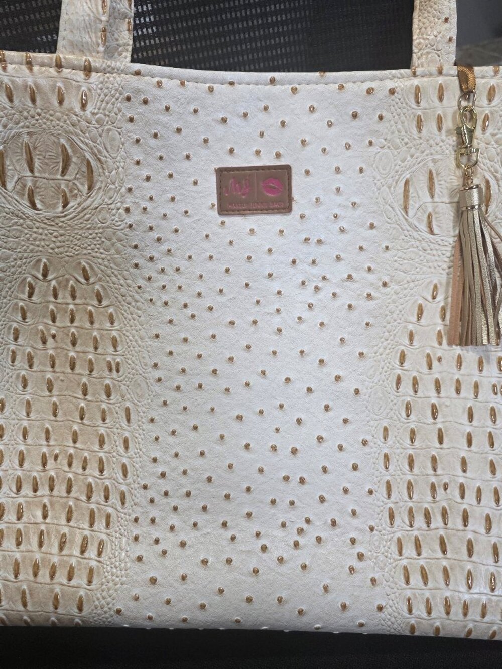MJ Makeup Junkie Weekender Tote - Dune